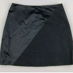 Kate Spade/Saturday black on black two tone fully lined skirt. Size 0 with tags